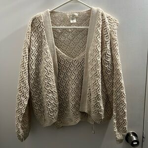 Jessica Simpson Tank/Sweater Set